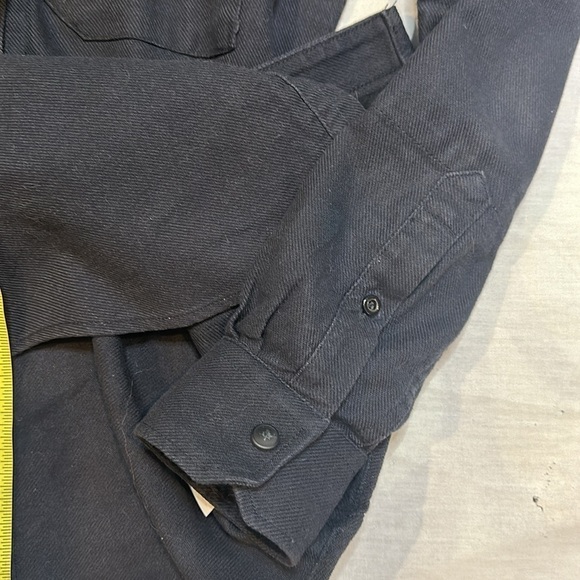 G-Star Raw Correct Navy Blue Long Sleeve Shirt Small - Picture 10 of 14